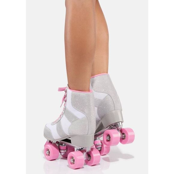 Cosmic Skates Archie Retro Love Glitter Roller Skates - Picture 3 of 4